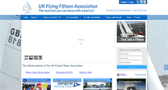 Desktop Screenshot of flying15.org.uk