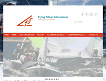 Tablet Screenshot of flying15.org